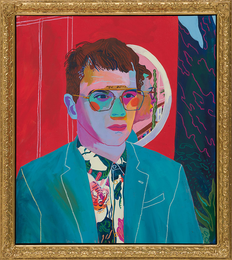 andydixon-selfportraitwithmirror